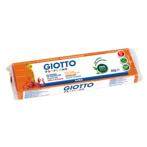 Plasticina Giotto Patplume 350gr Laranja , Giotto , 160510110 , 8000144510320
